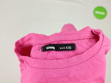 t shirt damski z haftem: Sinsay, T-shirt damski, rozmiar 2XS — 4