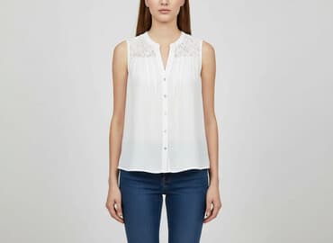 biala bluzka: Tom Rose, Bluzka damska, rozmiar M — 6