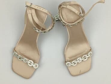 lasocki sandaly biale: Reserved, Sandały damskie, rozmiar 38 — 1