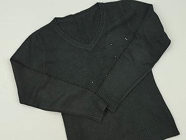 bluzki dekolt: Sweter damski, rozmiar S — 1