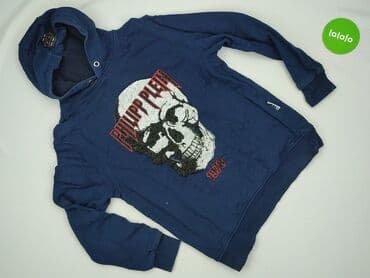 north face gucci bluza: Philipp Plein, Bluza z kapturem dla mężczyzn, rozmiar M — 2