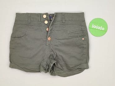 krótkie spodenki przed kolano jeansowe damskie: Denim Co, Szorty damskie, rozmiar S — 2