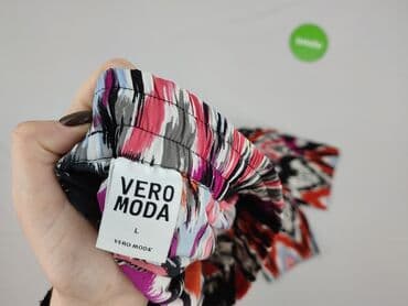 dres welur krótkie spodenki: Vero Moda, Spodnie materiałowe damskie, rozmiar L — 4