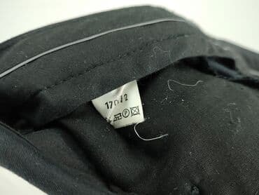 czarne satynowe spodnie zara: Spodnie materiałowe damskie, rozmiar S — 5