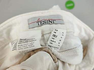 vi ted: Spodnie damskie Linea Tesini - Model: proste nogawki z dekoracyjną — 4
