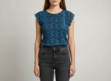 ażurowa bluzka sinsay: Orsay, Bluzka damska, rozmiar S — 6