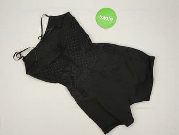 krótkie spodenki ogrodniczki damskie: Kombinezon damski, rozmiar S — 3