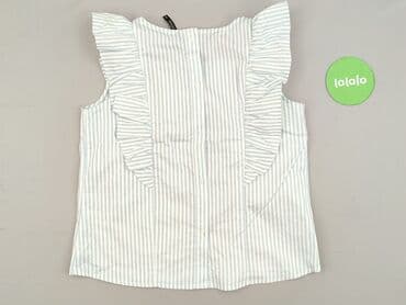 białe prążkowane bluzki: Moodo, Bluzka damska, rozmiar S — 4