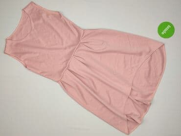 różowa satynowa sukienki: Sukienka damska, rozmiar S — 2