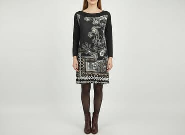 sukienka na chrzest dla mamy plus size: Sukienka damska, rozmiar S — 7