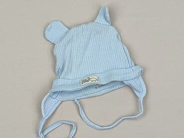 kozuszek kamizelka: Cap, 1-3 months, condition - Very good — 1