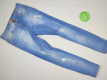 buty bing: Bershka, Jeansy damskie, rozmiar 2XS — 2