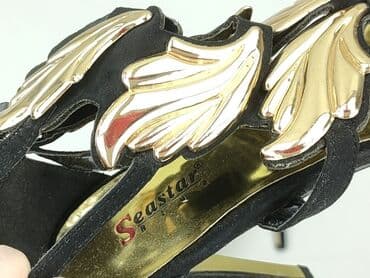 obuwia lakierowane kozaki ccc: Seastar, Sandały damskie, 41 — 6