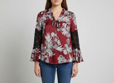 river island kurtka jeansowa: River Island, Bluzka damska, rozmiar 2XL — 7