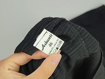 second hand stuff: Spodnie materiałowe damskie, rozmiar 3XL — 5