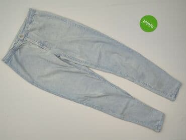 legginsy błękitne: Leggings, Jeansy damskie, rozmiar S — 2