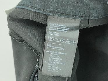 mango jeans mom: H&M, Spodnie materiałowe damskie, rozmiar M — 5