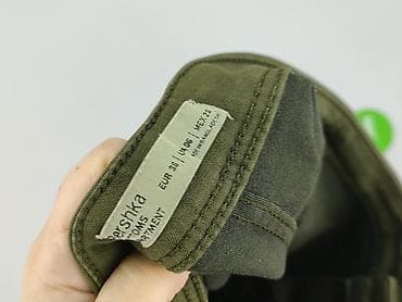 nike sizeer: Bershka, Material trousers for women, size S — 4