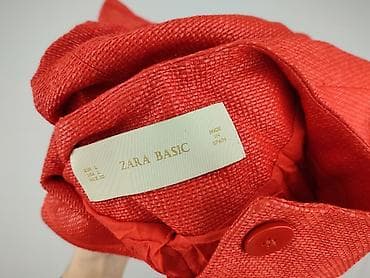 garnitur czerwony zara: Zara, Płaszcz damski, rozmiar L — 5