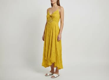 piękna sukienki midi: Sukienka damska, rozmiar S — 1