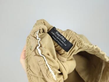 biale spodenki pull and bear: Bershka, Spodnie materiałowe damskie, XS — 4