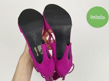 sinsay klapki na obcasie: Sandały damskie, rozmiar 38 — 4