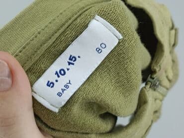 kurtka flek: Sweatshirt, 5.10.15, 9-12 months, condition - Good — 4