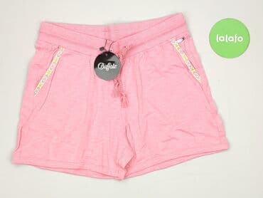 różowe spodnie dresowe: Buffalo, Shorts for women, size L (EU 40) — 2