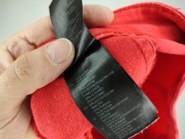 czerwone spodnie hm: H&M, Spodnie materiałowe damskie, rozmiar S — 5