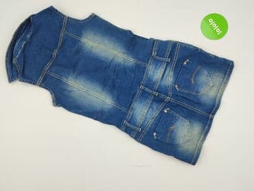 bluzki jeansowe: Denim, Sukienka damska, S — 3