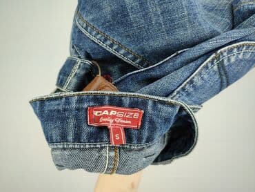 spódnice jeansowe z szelkami: Ogrodniczki damskie, rozmiar S — 5