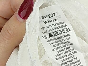 biala marynarka do sukienki: Joanna Hope, Bluzka damska, rozmiar L — 6