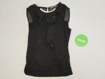 bluzka z przezroczystymi rękawami h m: H&M, Bluzka damska, rozmiar S — 3