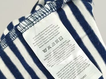 bluzki basic z dekoltem v: T-shirt damski, S — 5