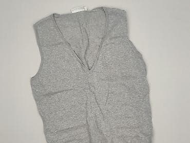 sweter oversize z golfem: Yessica, Kamizelka damska, rozmiar L — 1