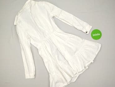 dluga biala koszula: Sukienka damska, rozmiar S — 3