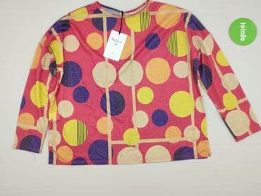 srebrne sukienki na imprezę: Women's blouse, size L (EU 40) — 2