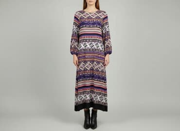 azteckie wzory ubrania: Sukienka damska, rozmiar S — 1