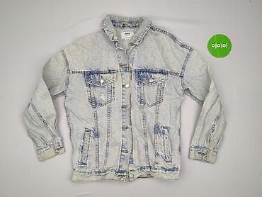 slim drip jeans: Bershka, Kurtka jeansowa damska, rozmiar XS — 2