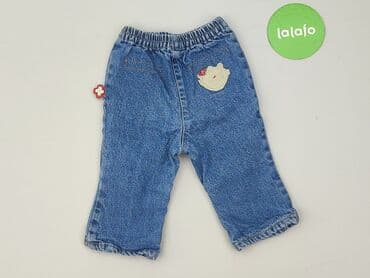 spodnie dzwony dla dzieci reserved: Spodnie jeansowe, Baby club, 6-9 miesięcy, stan - Bardzo dobry — 3