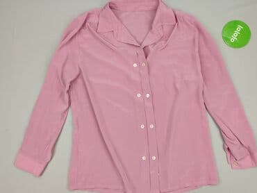 koszula satynowa rozowa: Koszula damska, rozmiar M — 2