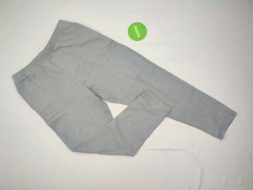 jakie rajstopy do srebrnej sukienki: Material trousers for women, size L (EU 40) — 2