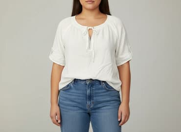 bawełniane bluzki z krótkim rękawem: Cecil, Bluzka damska, rozmiar XL — 1