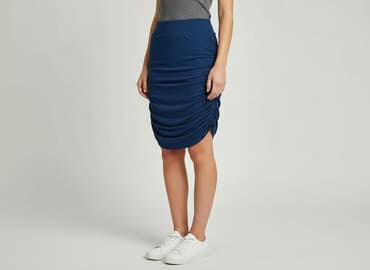 spódniczka granatowa: Spódnica damska, rozmiar S — 7