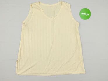 koszulka z prazkowanej dzianiny: Women`s top, size 5XL (EU 50) — 2