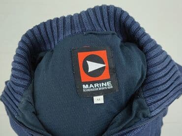 kurtka przejsciowa stradivarius: Marine, Sweter dla mężczyzn, M — 4