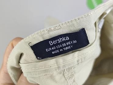 pull pull bear: Bershka, Spodnie materiałowe damskie, rozmiar L — 4