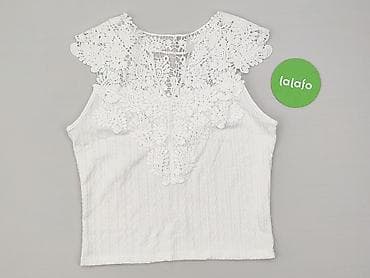 bialy top: Bluzka damska, rozmiar S — 2