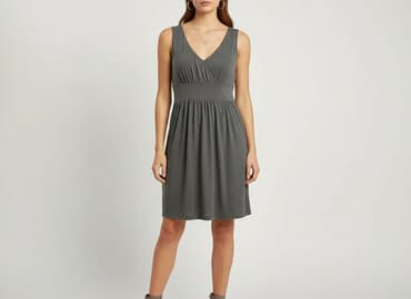 szare sukienki: Awear, Sukienka damska, rozmiar L — 6