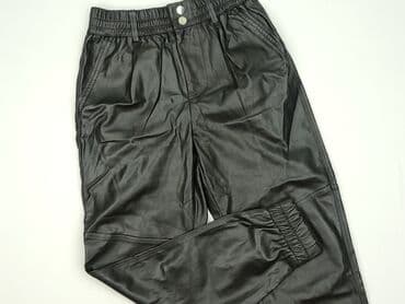 spodnie jogger damskie bershka: Bershka, Spodnie materiałowe damskie, rozmiar XS — 1